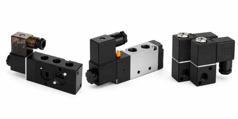 Directional pneumatic valves for air control and automation applications
